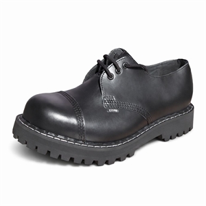 Steel - Full Black, 3-Loch Boots