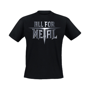 ALL FOR METAL - Legends logo, T-Shirt