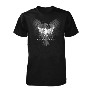 FIREBORN - Reflections logo, T-Shirt FIREBORN - Reflections logo, T-Shirt