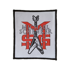 MSG (MICHAEL SCHENKER GROUP) - Guitar logo, Patch MSG (MICHAEL SCHENKER GROUP) - Guitar logo, Patch