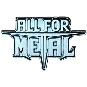ALL FOR METAL - Logo, Metal Pin