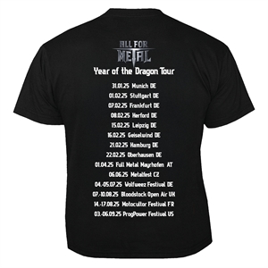ALL FOR METAL - Year Of The Dragon, T-Shirt
