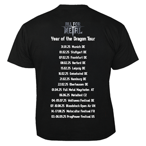 ALL FOR METAL - Year Of The Dragon, T-Shirt