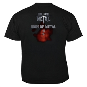 ALL FOR METAL - Album Cover, T-Shirt