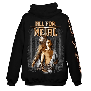ALL FOR METAL - Gods Of Metal , Hooded Zipper